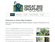 Tablet Screenshot of greatbiggraphics.net